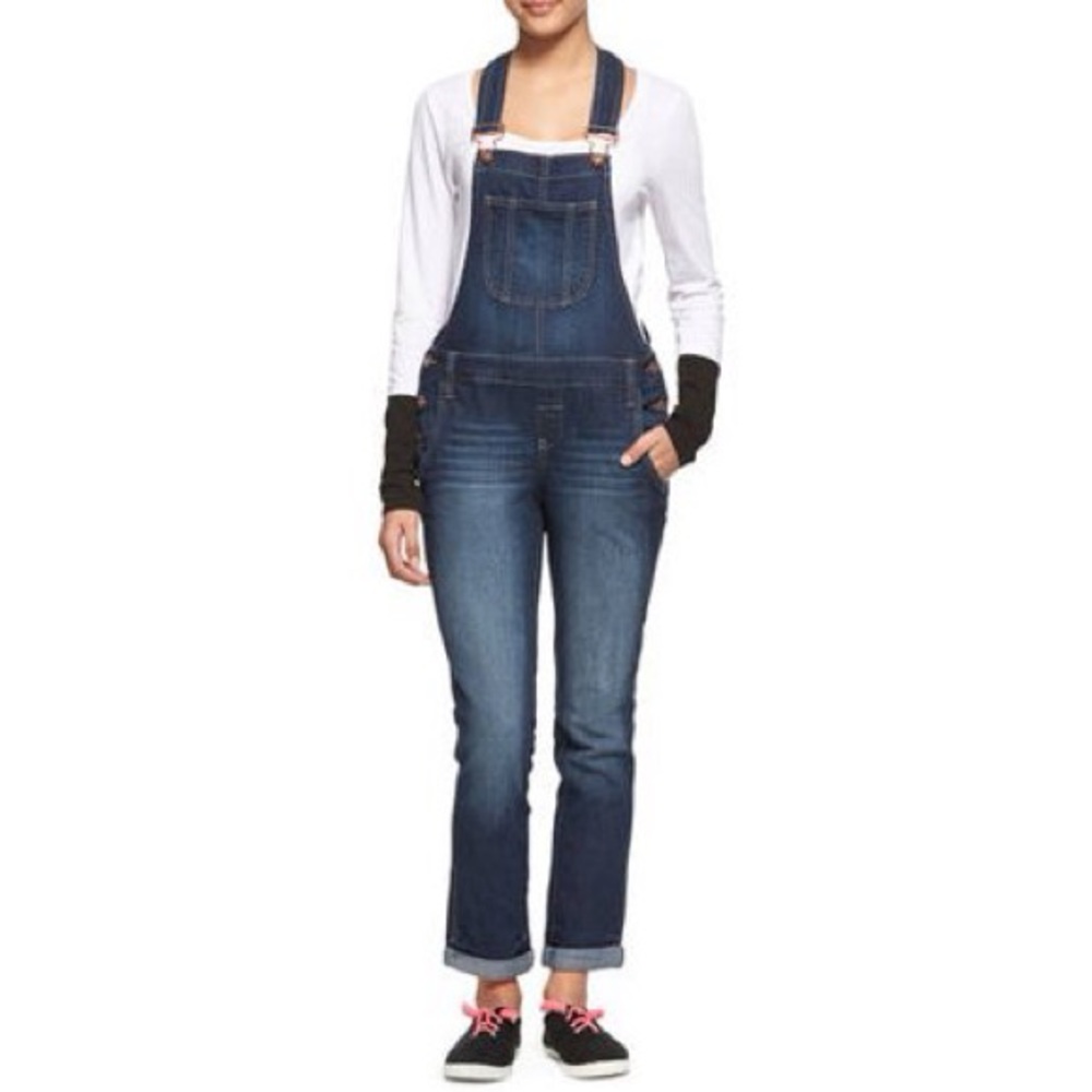 lei Denim Slim Overalls